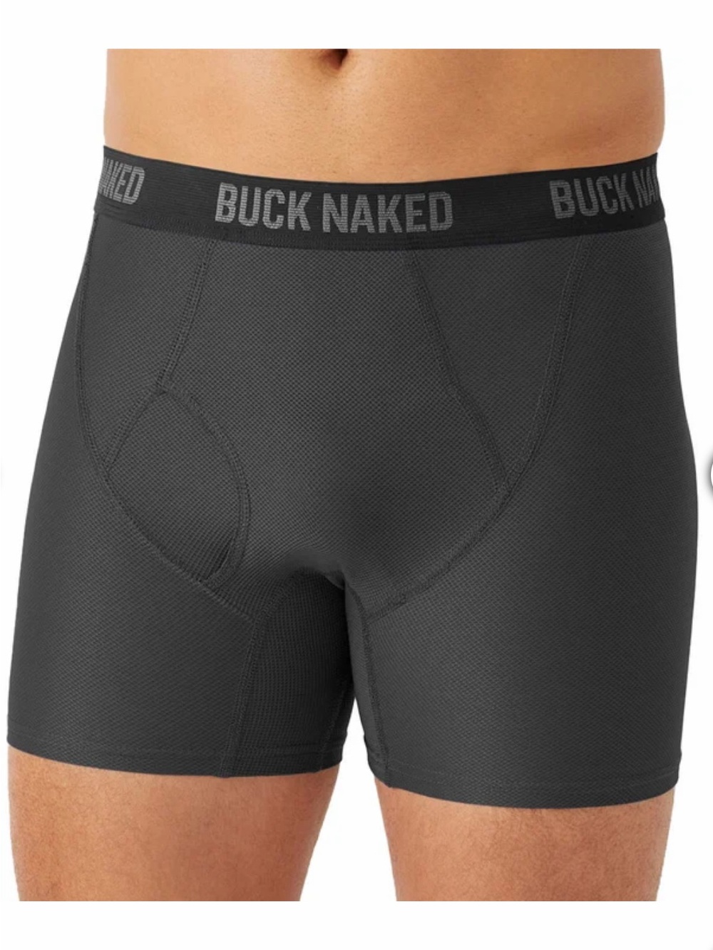 Duluth Trading Co Buck Naked Performance Boxer Briefs 3-Pack - Gray/Blue/Black - Picture 2 of 12